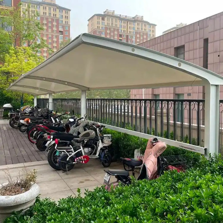 农安县膜结构电动车棚